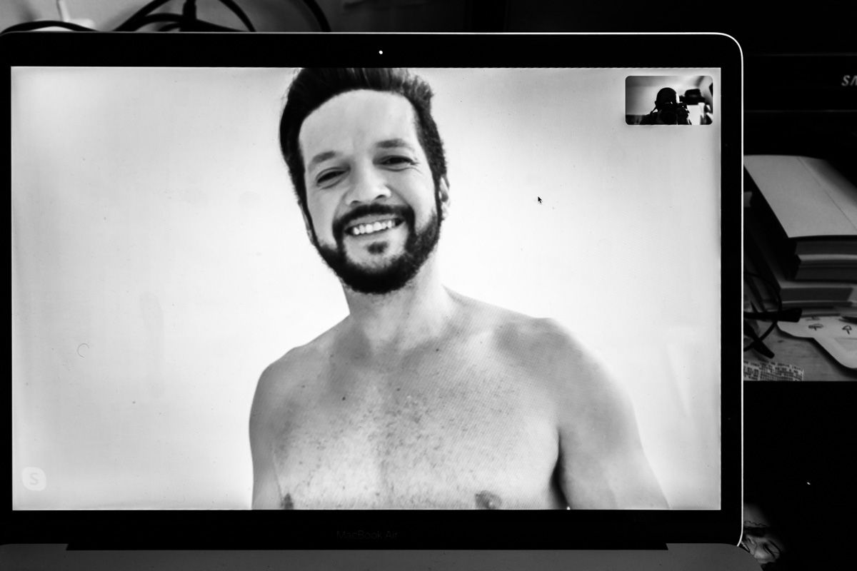 Corpos em Quarentena - Andrew (foto de Chris, The Red)