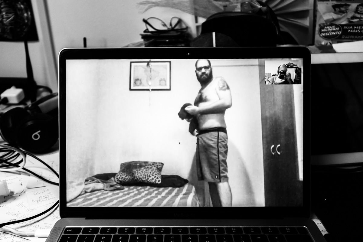 Corpos em Quarentena - Andrew (foto de Chris, The Red)