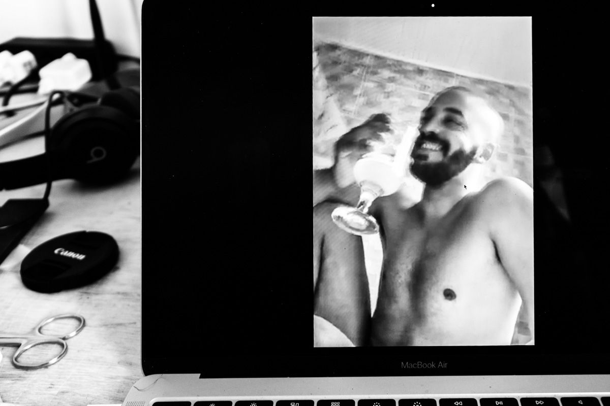 Corpos em Quarentena - Andrew (foto de Chris, The Red)