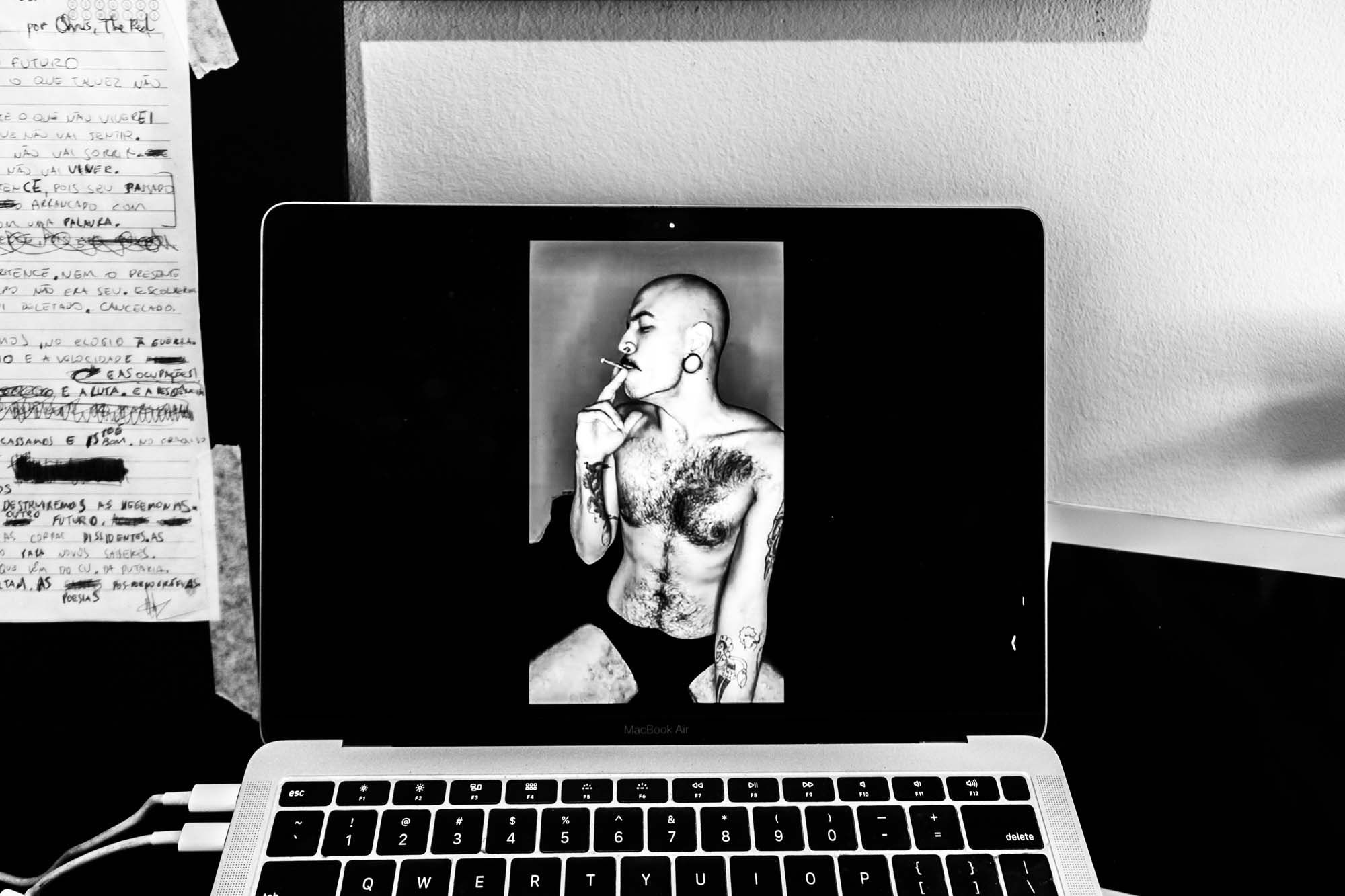 Corpos em Quarentena - Andrew (foto de Chris, The Red)