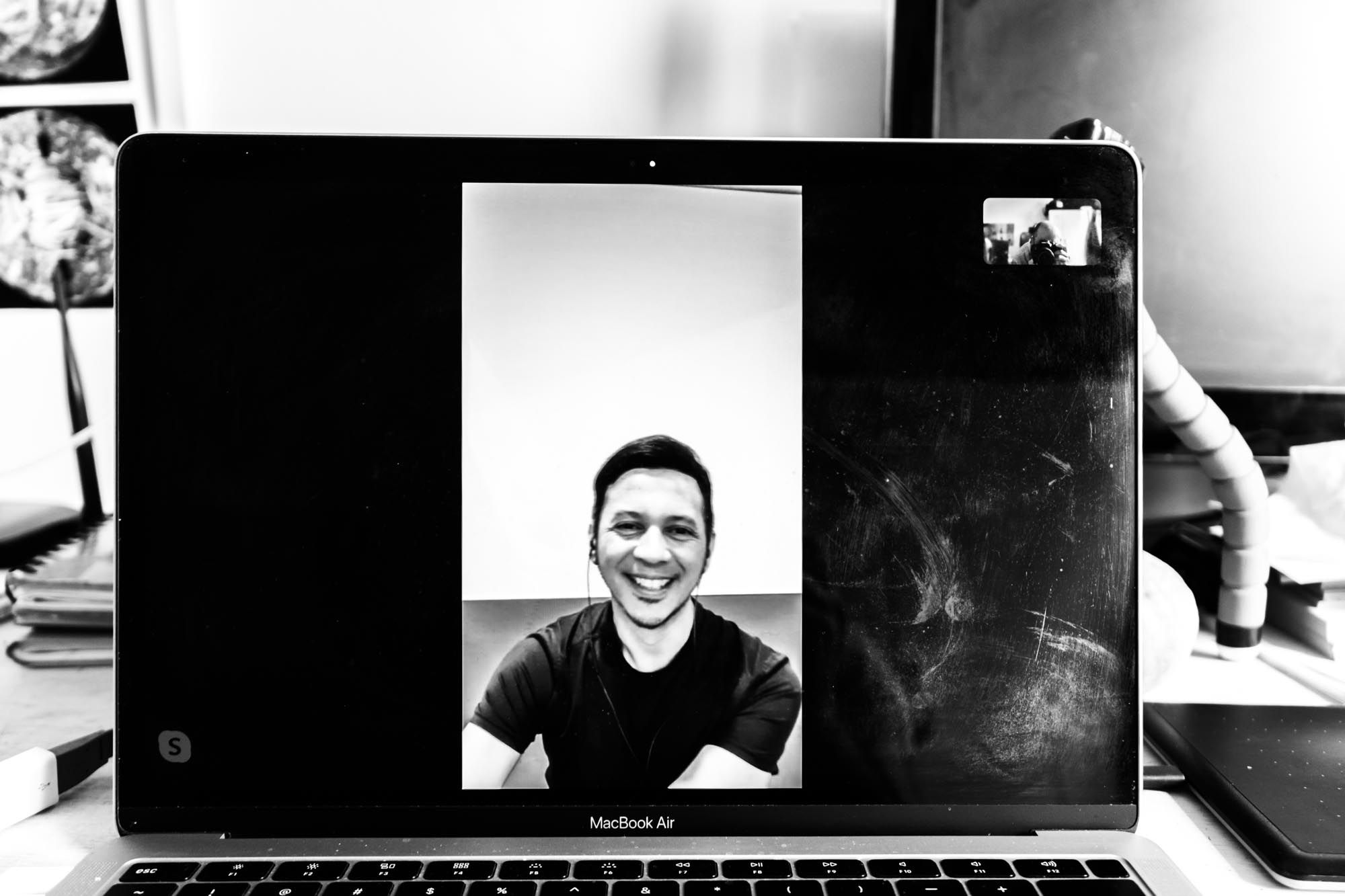 Corpos em Quarentena - Andrew (foto de Chris, The Red)