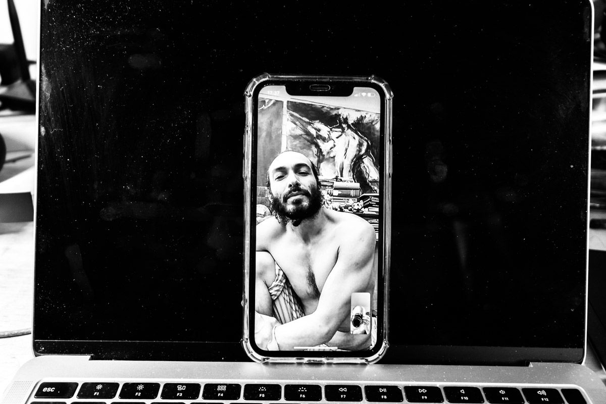 Corpos em Quarentena - Andrew (foto de Chris, The Red)