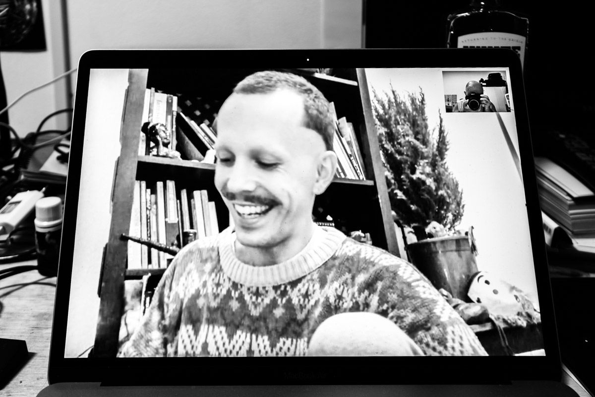 Corpos em Quarentena - Andrew (foto de Chris, The Red)